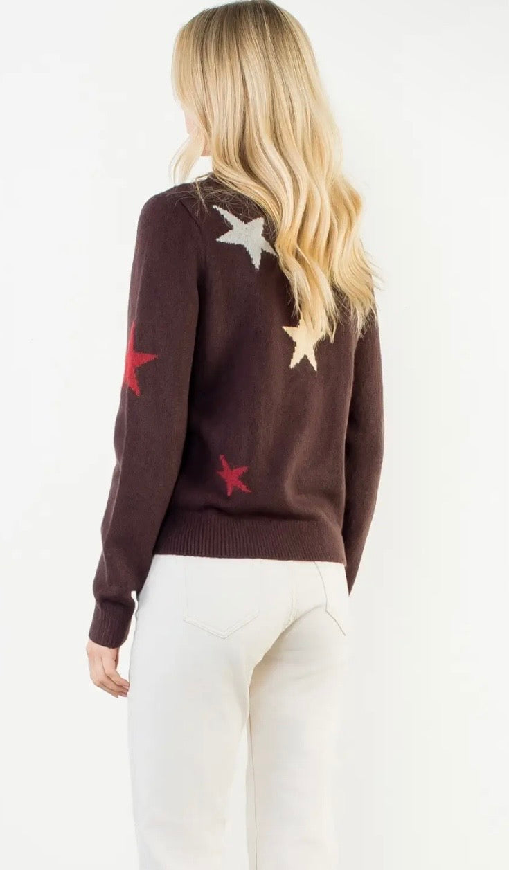 Star Knit Sweater