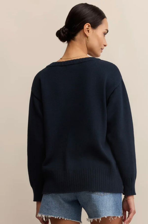 ZW253301 All Around V-Neck Sweater