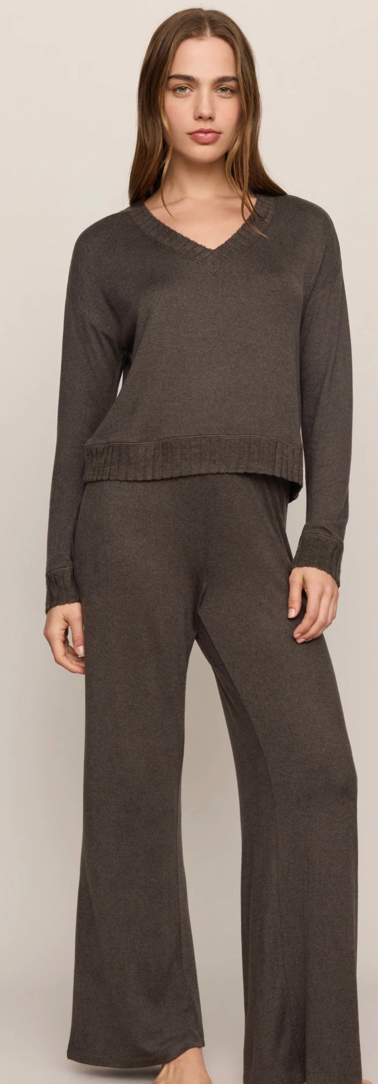 ZLP Dawn Smocked Pant Cocoa Bean