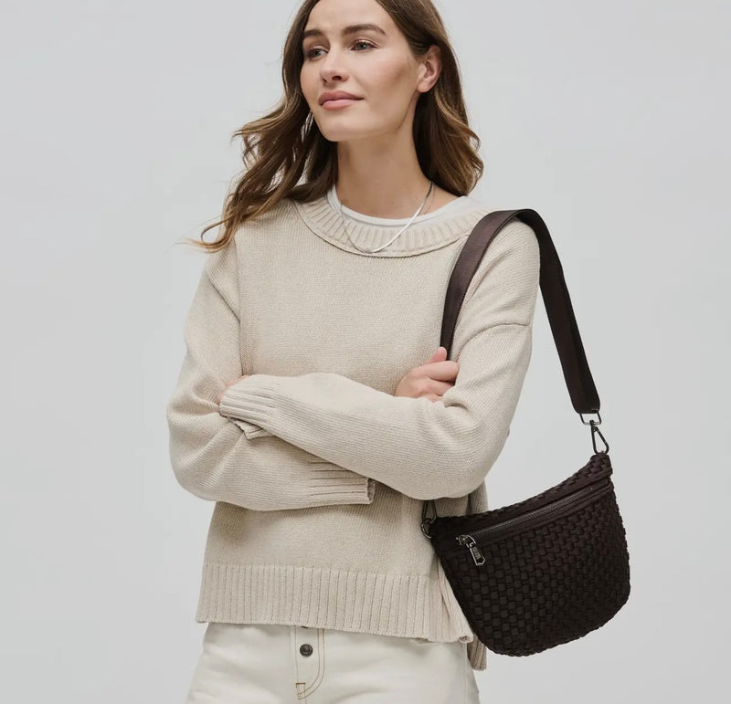 28906 Ethereal Neoprene Tote Bag -Chocolate