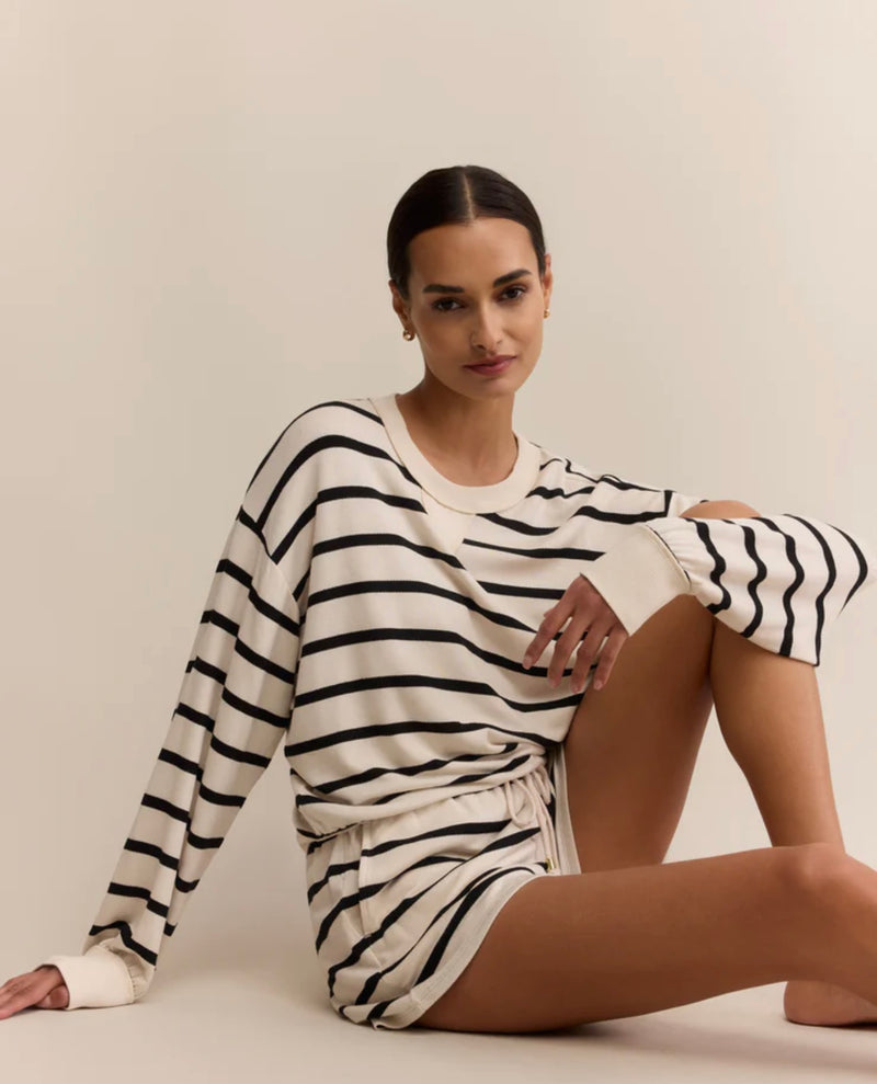 ZT253228 Stand out Stripe Sweatshirt