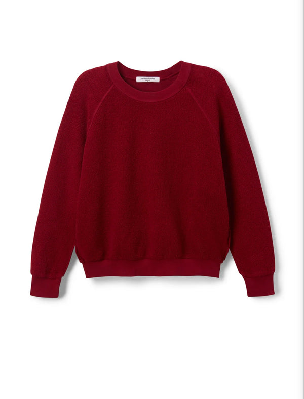 T94-Ziggy-M053 Shrunken Crew Reverse Sweatshirt