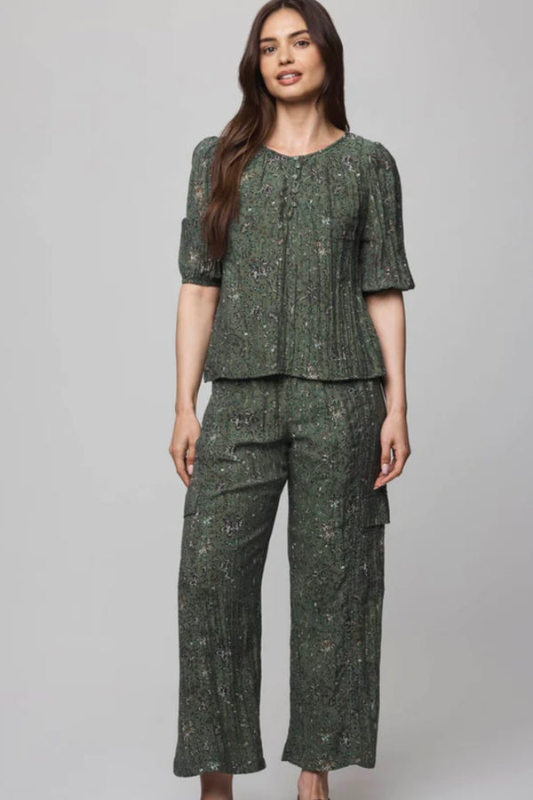 RF5W321SE Versailles Floral Blouse