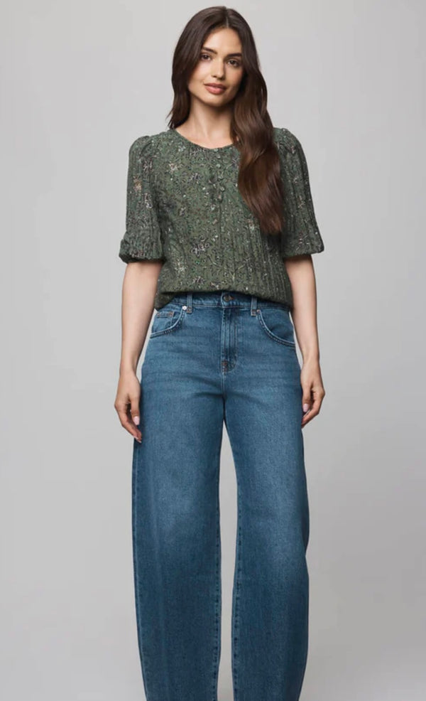 RF5W321SE Versailles Floral Blouse