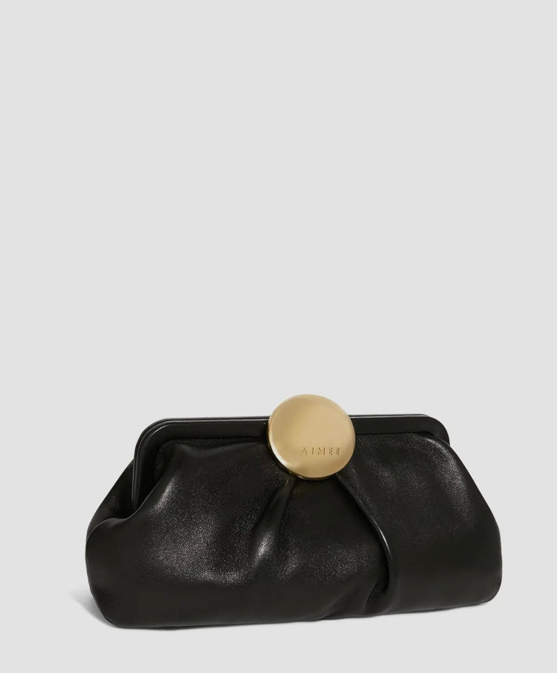 Full Circle Clutch Black