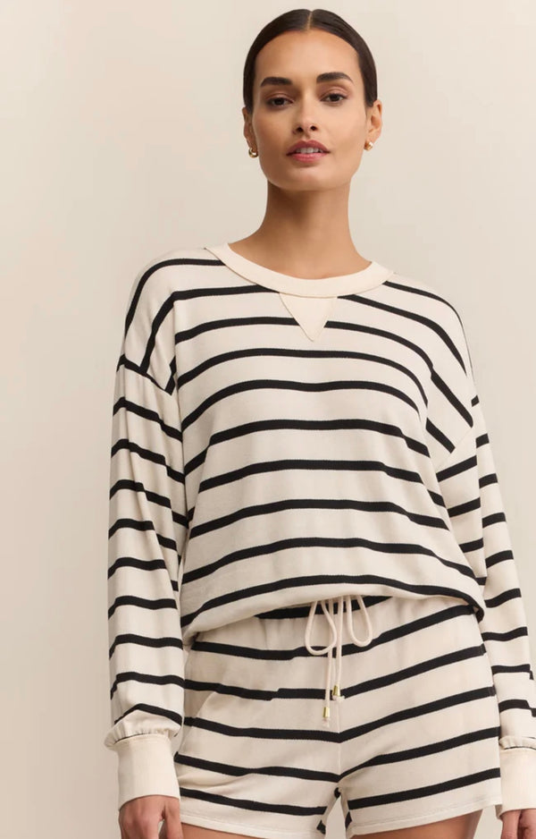 ZT253228 Stand out Stripe Sweatshirt