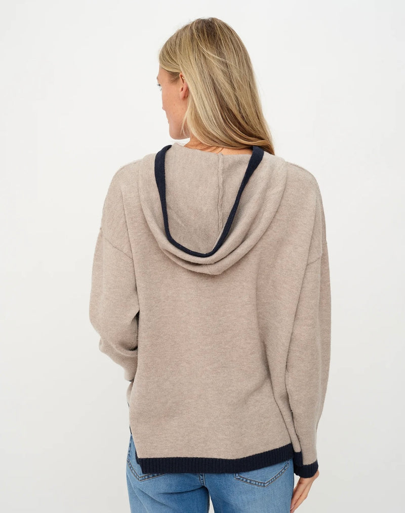SF1388 Jessie Colorblock Sweater Hoodie