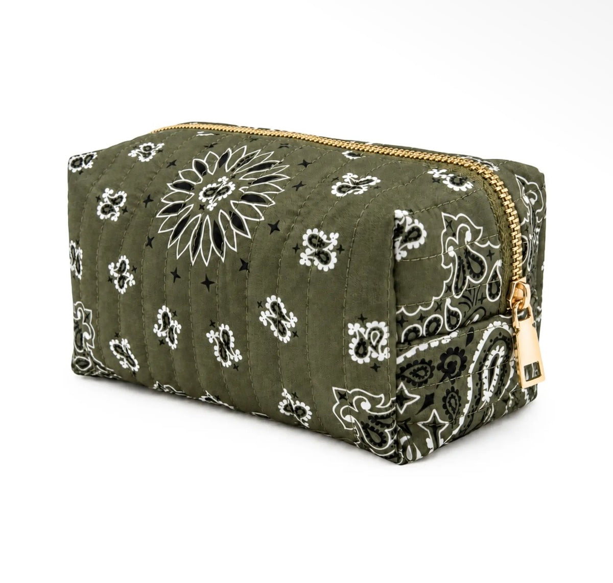Bandana Cosmetic Case , Everyday Travel Pouch