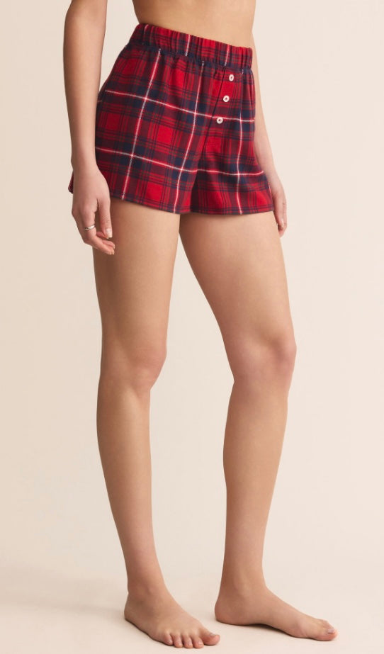 ZLS254726  Boyfriend Boxer Haute Red