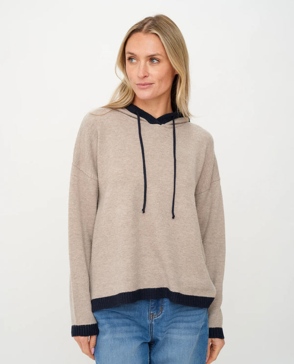 SF1388 Jessie Colorblock Sweater Hoodie