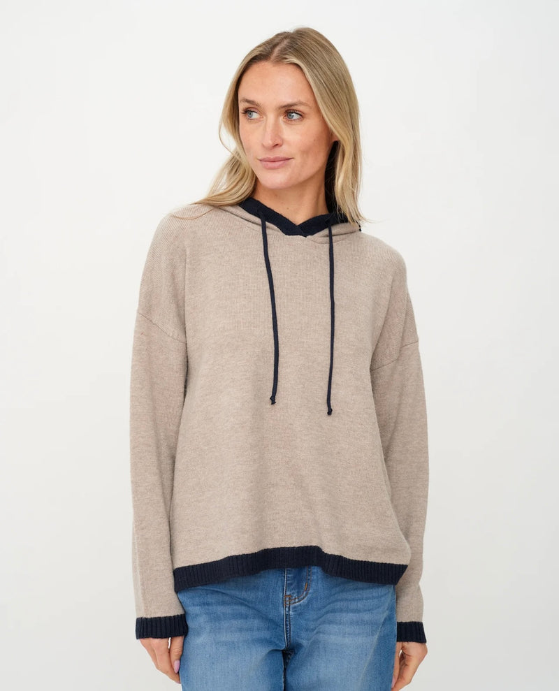 SF1388 Jessie Colorblock Sweater Hoodie