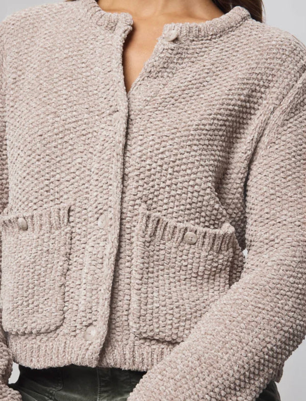 RS4K861SE Andrea Crop Cardigan Sweater