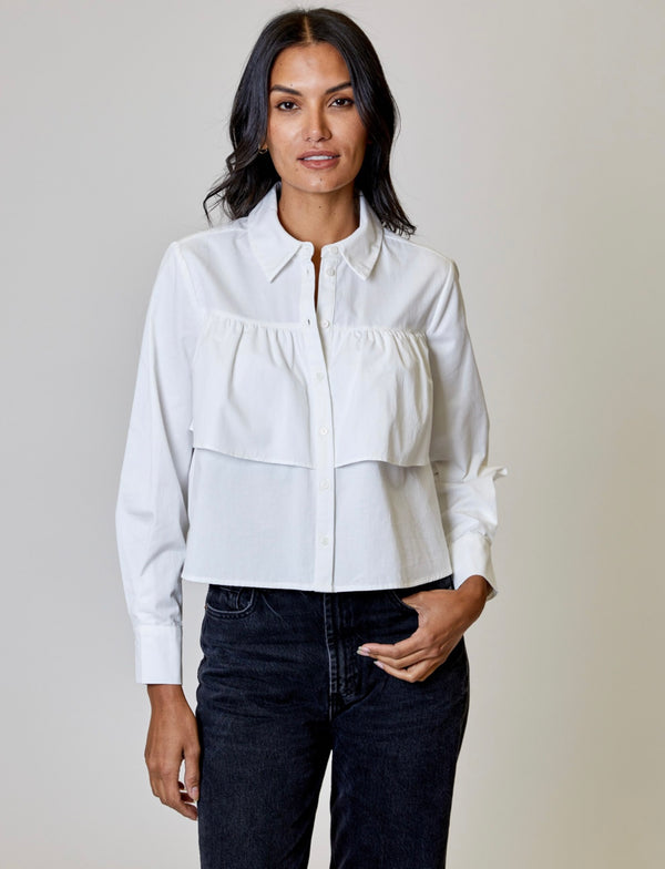OMS0112005 Ruffle Blouse