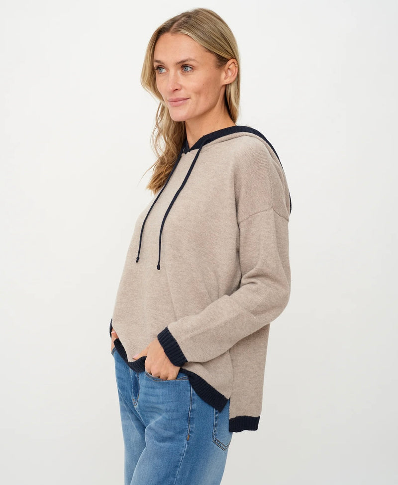 SF1388 Jessie Colorblock Sweater Hoodie