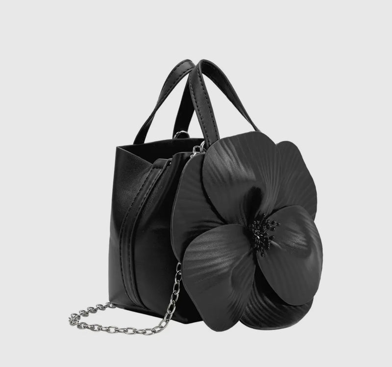 AC6410K Monroe Flower Top Handle Bag