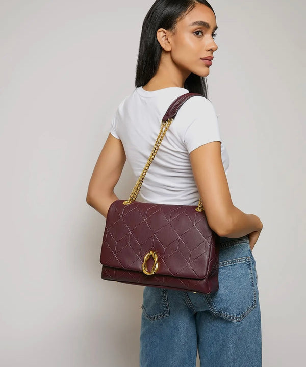 Unity Medium Shoulder Cherry