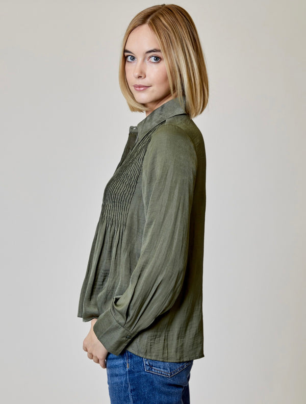 OMS0112006 Pleated Blouse