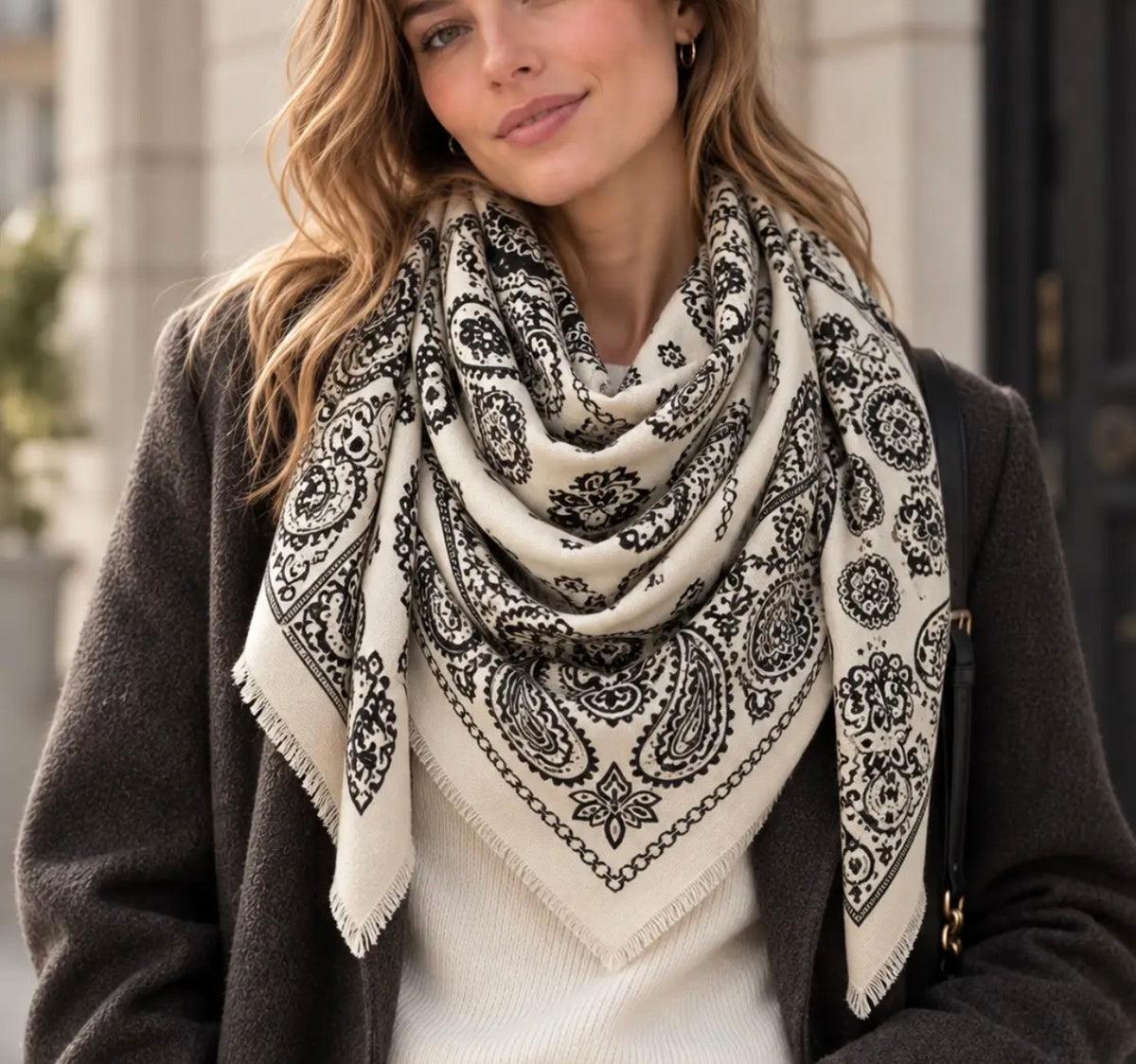 K18 Large Square Paisley Bandana