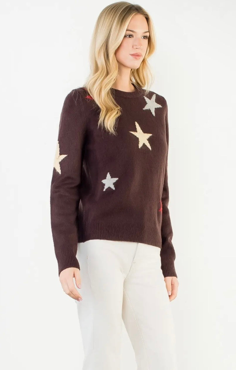 Star Knit Sweater