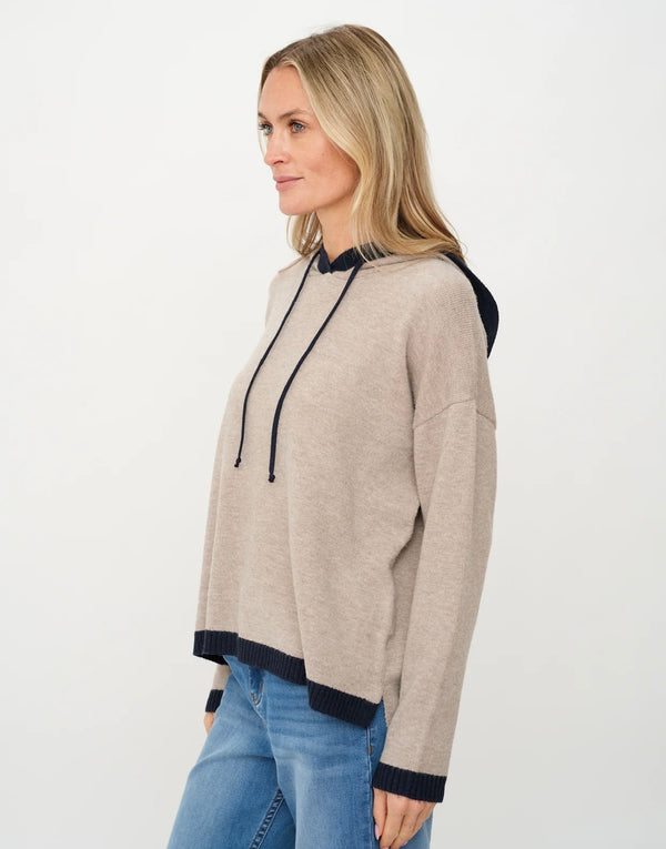 SF1388 Jessie Colorblock Sweater Hoodie