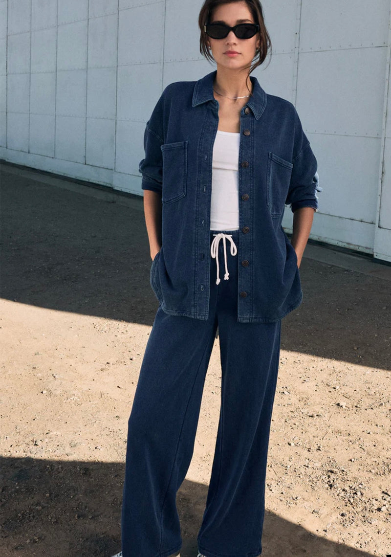 ZP253843 Hunter Knit Denim Pant - Indigo