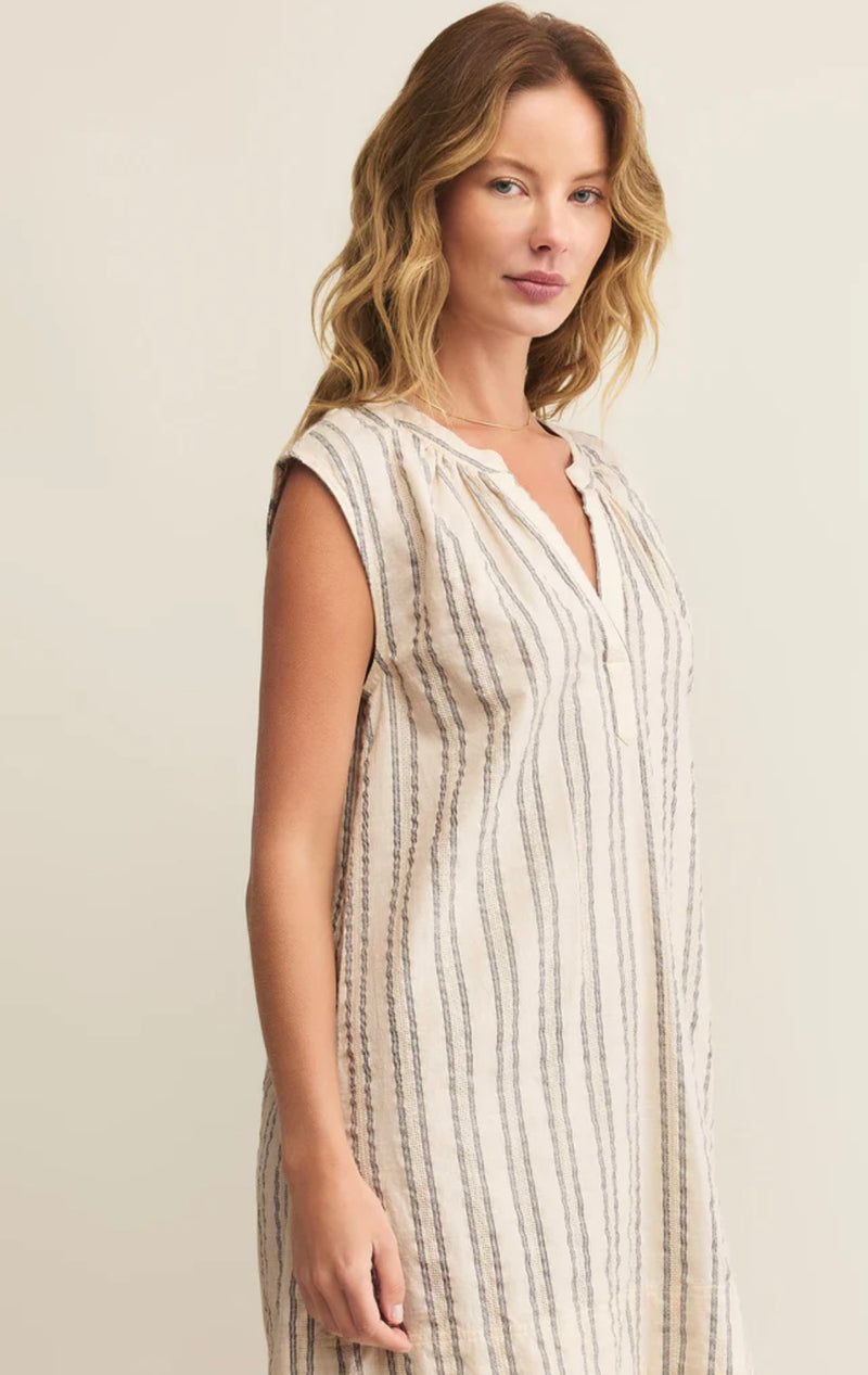 ZD252724 Minna Stripe Mini Dress