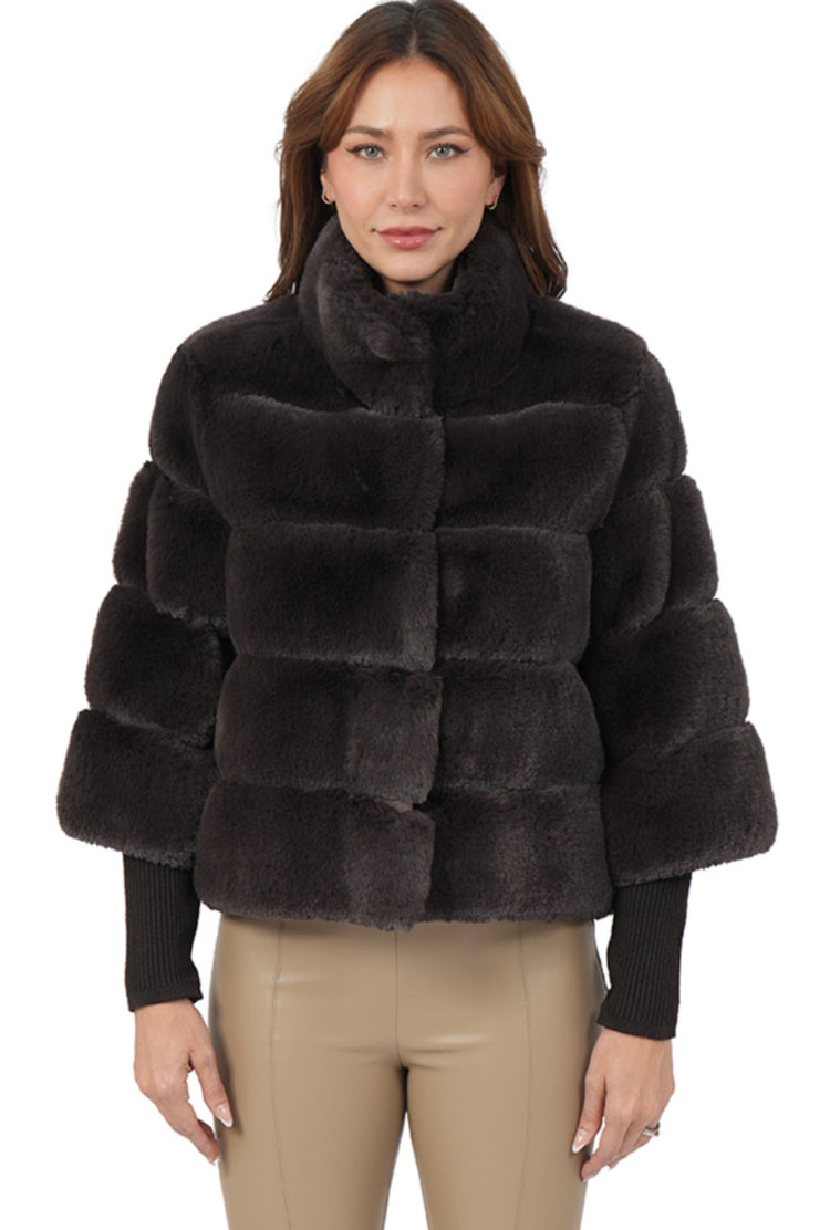 Samantha Faux Fur Jacket