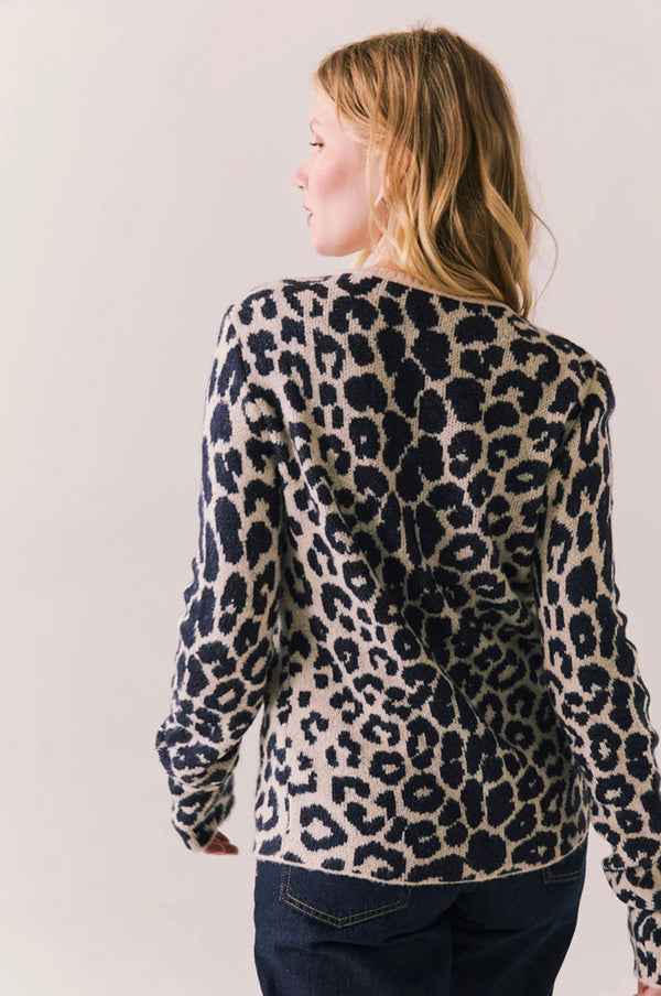 CWA282-CHA8061 Leopard Dream Cardigan