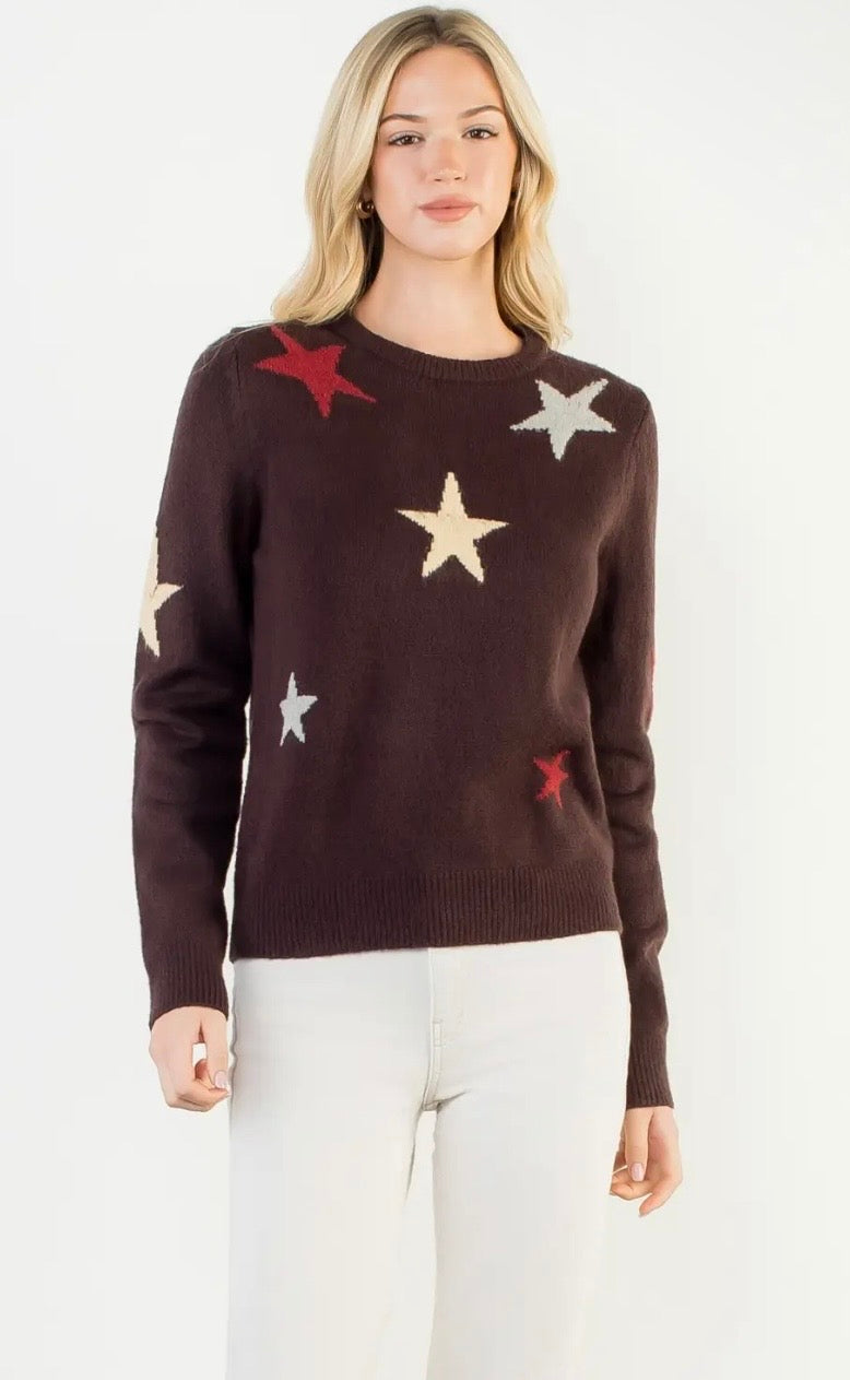 Star Knit Sweater