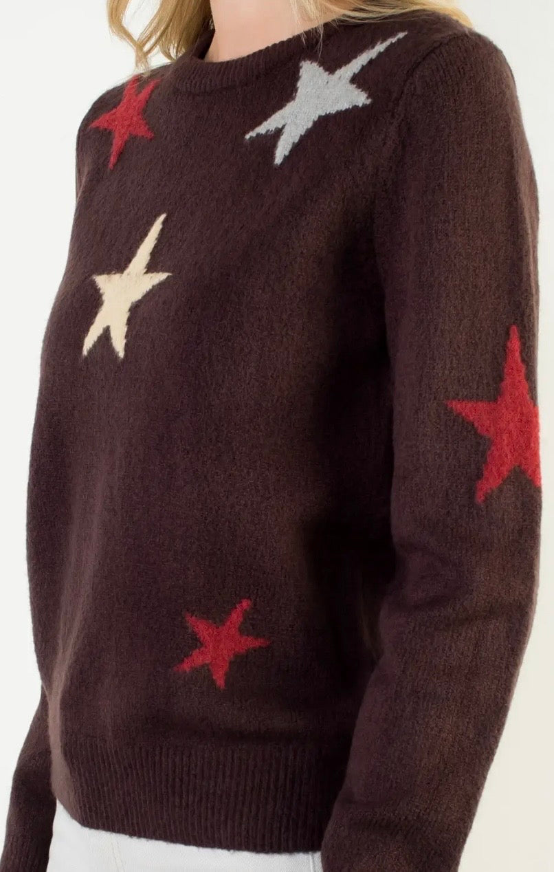 Star Knit Sweater
