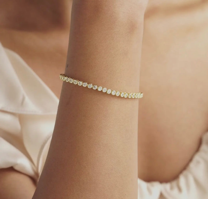 Diamond Tennis Bracelet (Links)