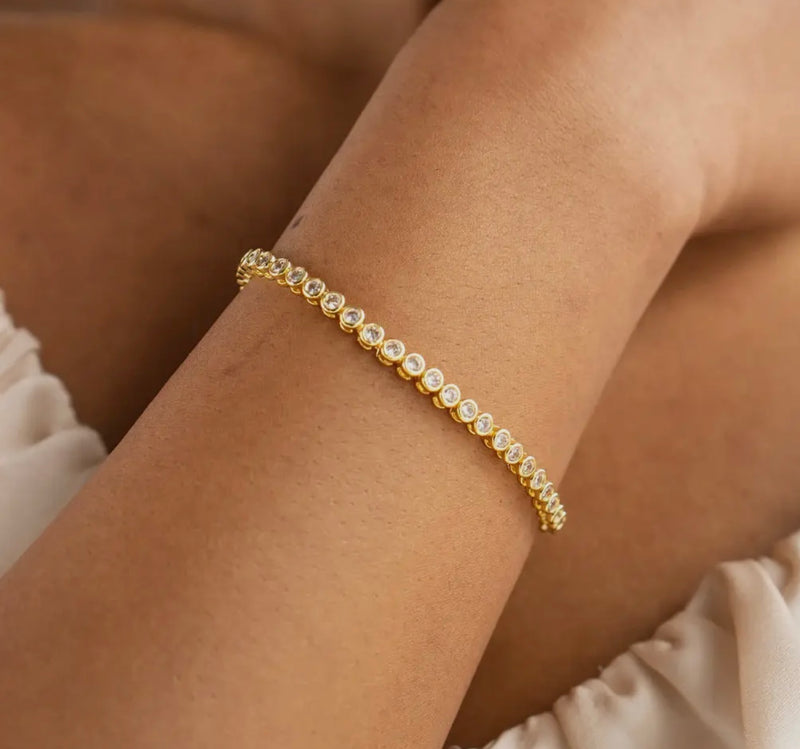 Diamond Tennis Bracelet (Links)