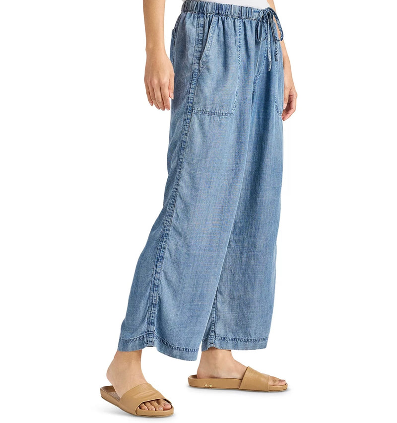 RS3C953S Angie Wide Leg Chambray Pant
