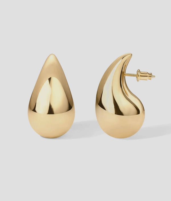 Teardrop Waterdrop Earrings 18k Gold Filled