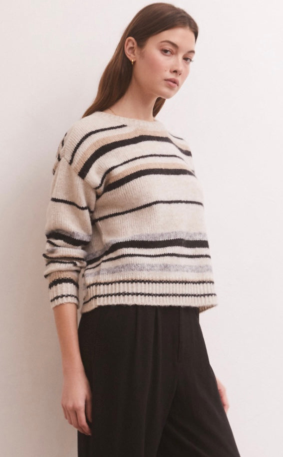 ZW233888 Middlefield Stripe Sweater