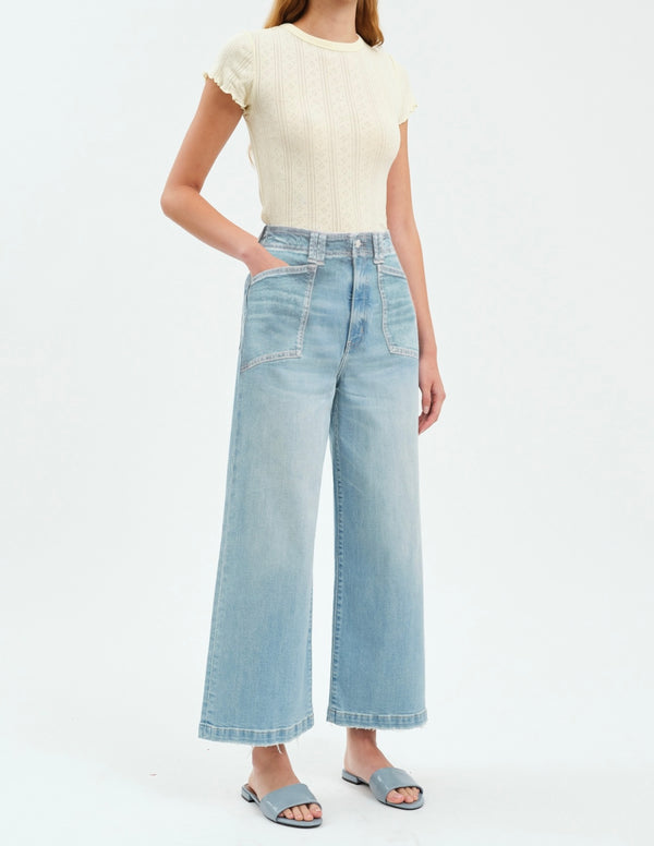 D00016020S0 Valley Girl Wide Leg Denim