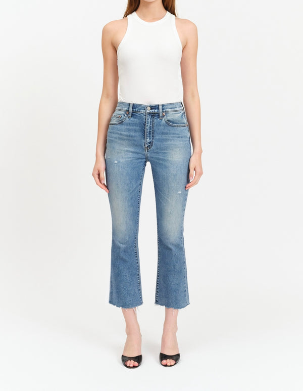 D00016201ZZ Shy Girl Cropped Flare