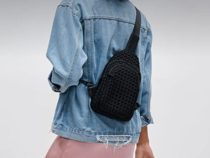 Beyond the Horizon - Woven Neoprene Sling Backpack