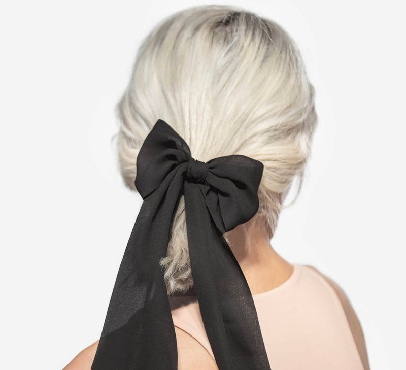 6127 crepe scarf Scrunchie 2pc set moss