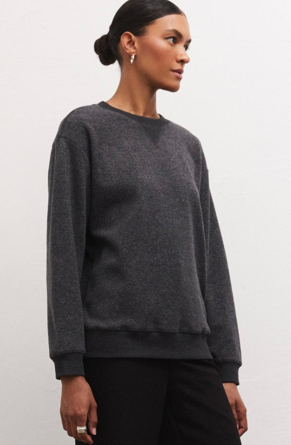 ZT234363 Marina Brushed Rib Sweatshirt