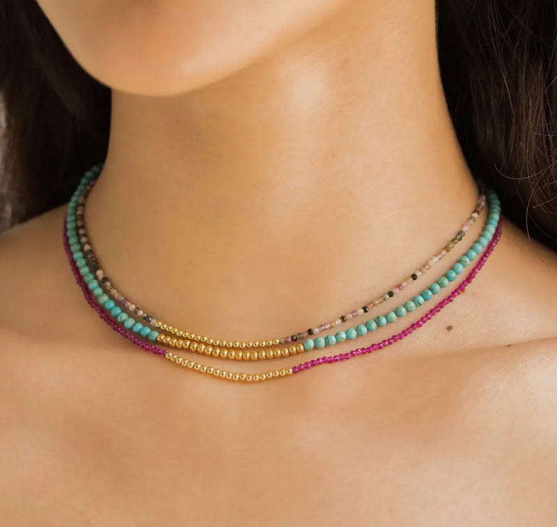 Tulum Beaded Necklace