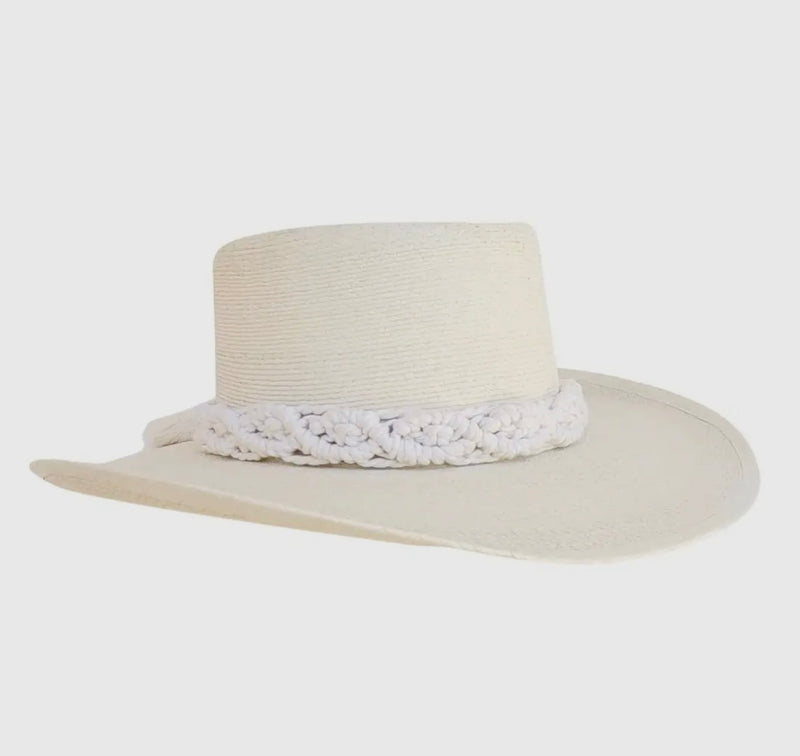 Finlo Women's Gambler Straw Hat