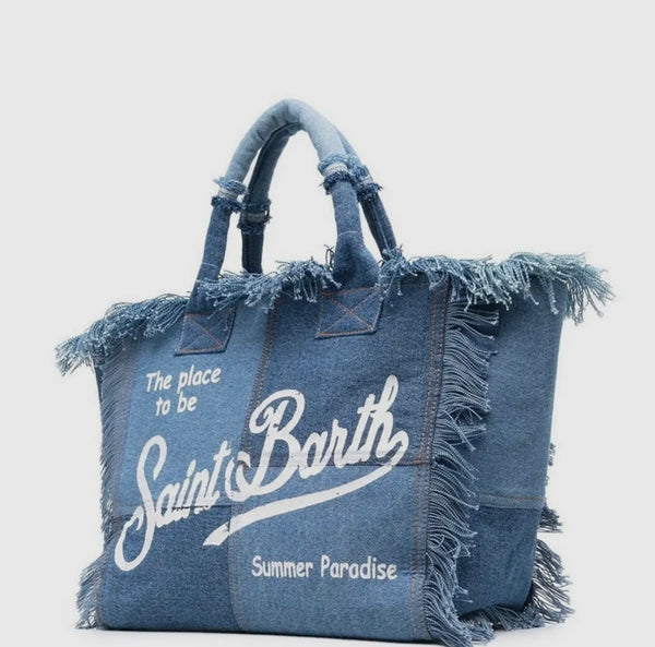 CWAB1946 Denim Tote Bag