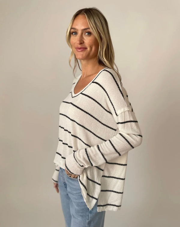 SF3044 Long Sleeve Knit Top