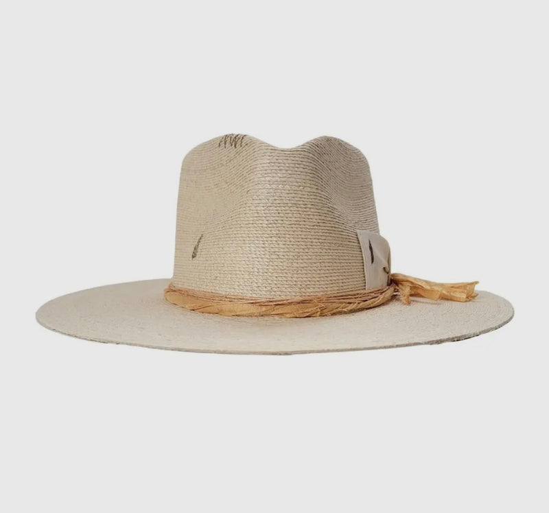 Alfie Women's Western Straw Hat in Raw Straw Color