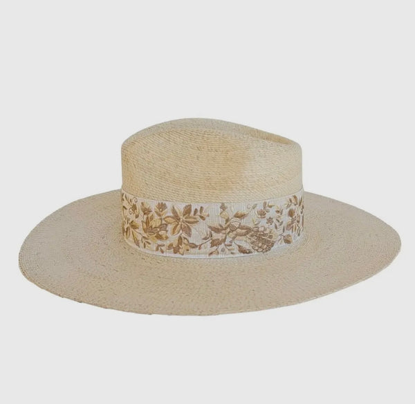 Clef Women's Western Wide Brim Straw Hat