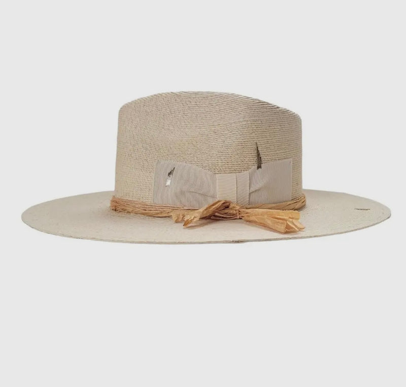 Alfie Women's Western Straw Hat in Raw Straw Color