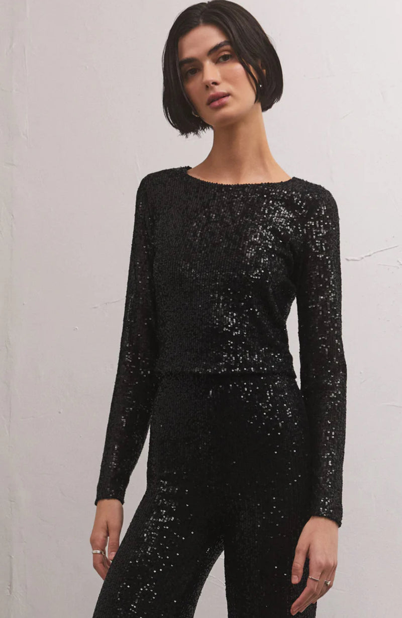 ZT234253 Aurora Sequin Top