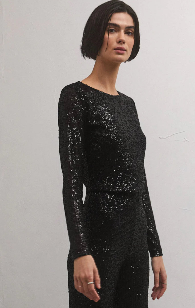 ZT234253 Aurora Sequin Top