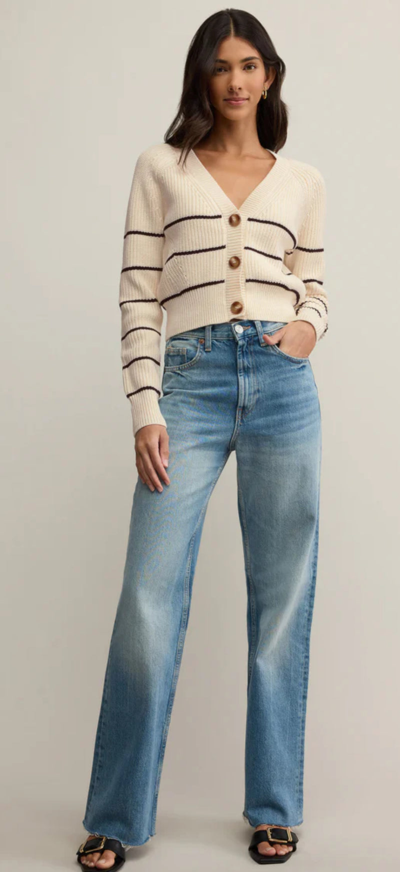 ZW252890 Stefi Stripe Cardigan